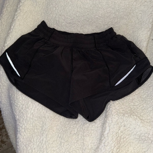 Black Lululemon shorts - Picture 1 of 2